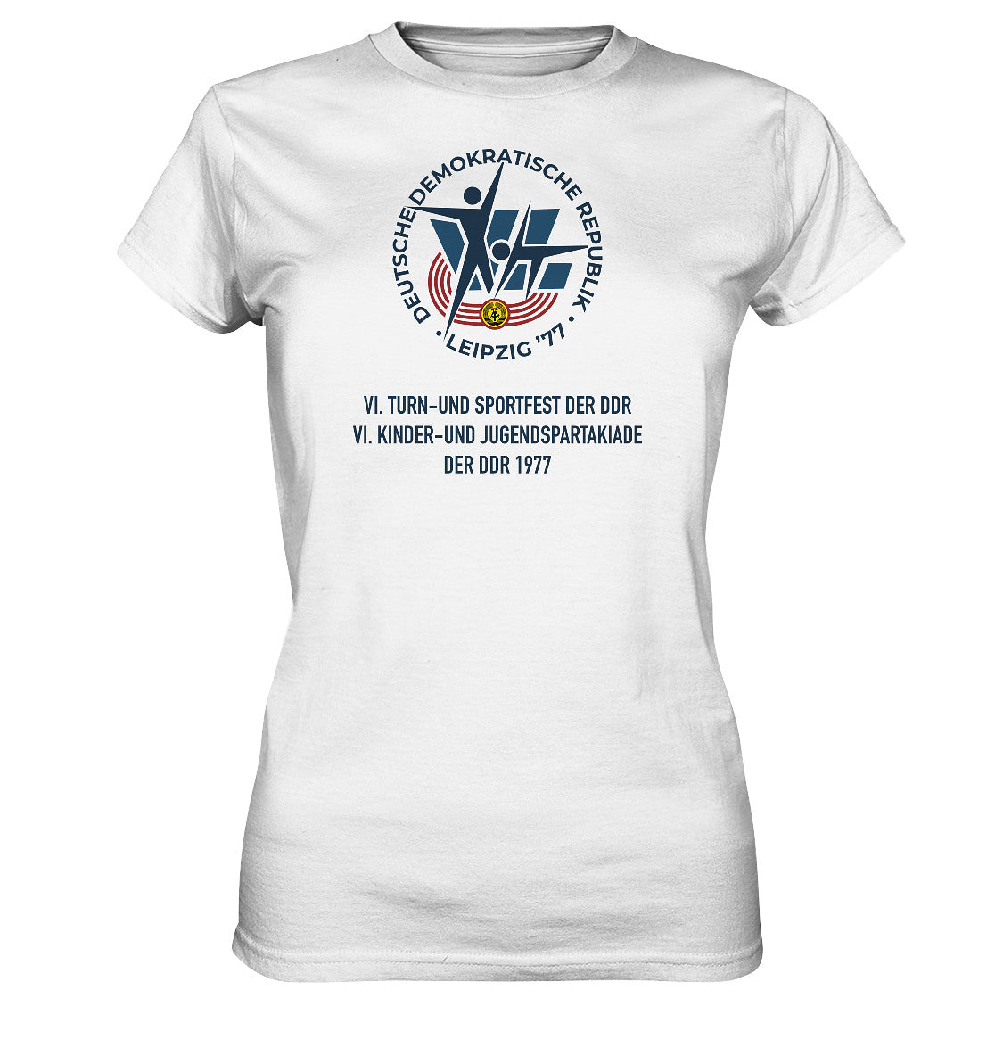 DDR Ostalgie Shirt Mädels • 6. TURN- & SPORTFEST DER DDR - LEIPZIG 1977