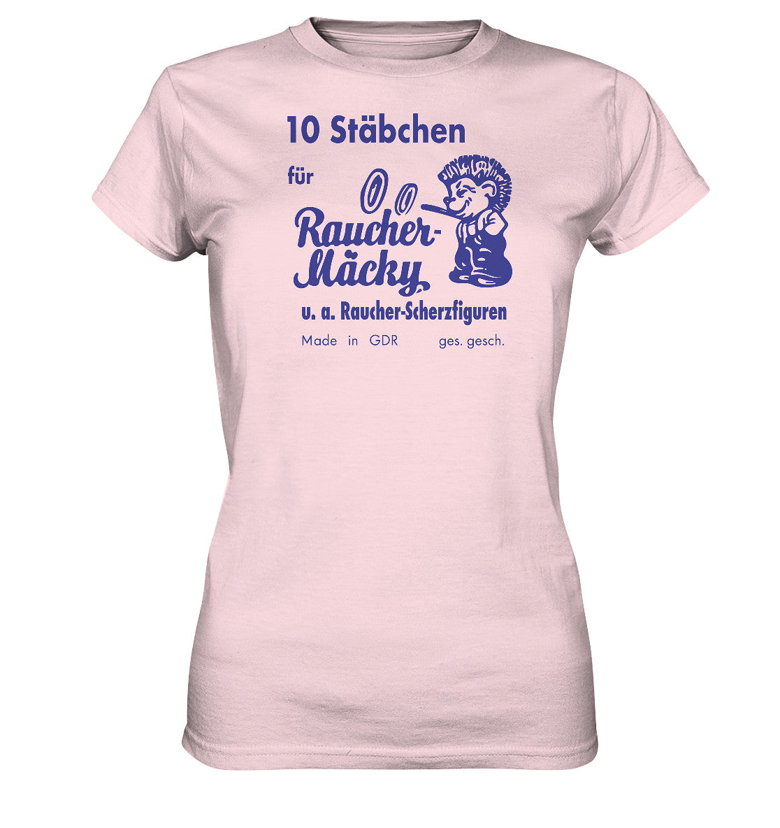 DDR Ostalgie Shirt Mädels • RÄUCHER MÄCKY STÄBCHEN
