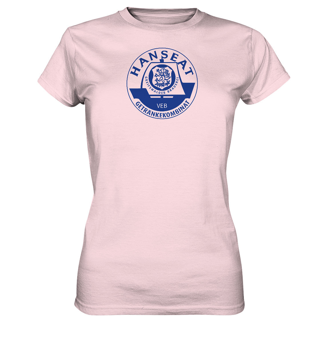 DDR Ostalgie Shirt Mädels • HANSEAT GREIFSWALDER BRAUEREI VEB