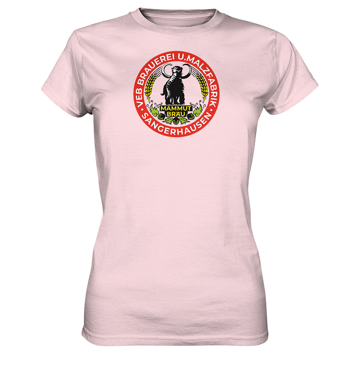 DDR Ostalgie Shirt Mädels • VEB BRAUEREI SANGERHAUSEN - MAMMUT BRÄU