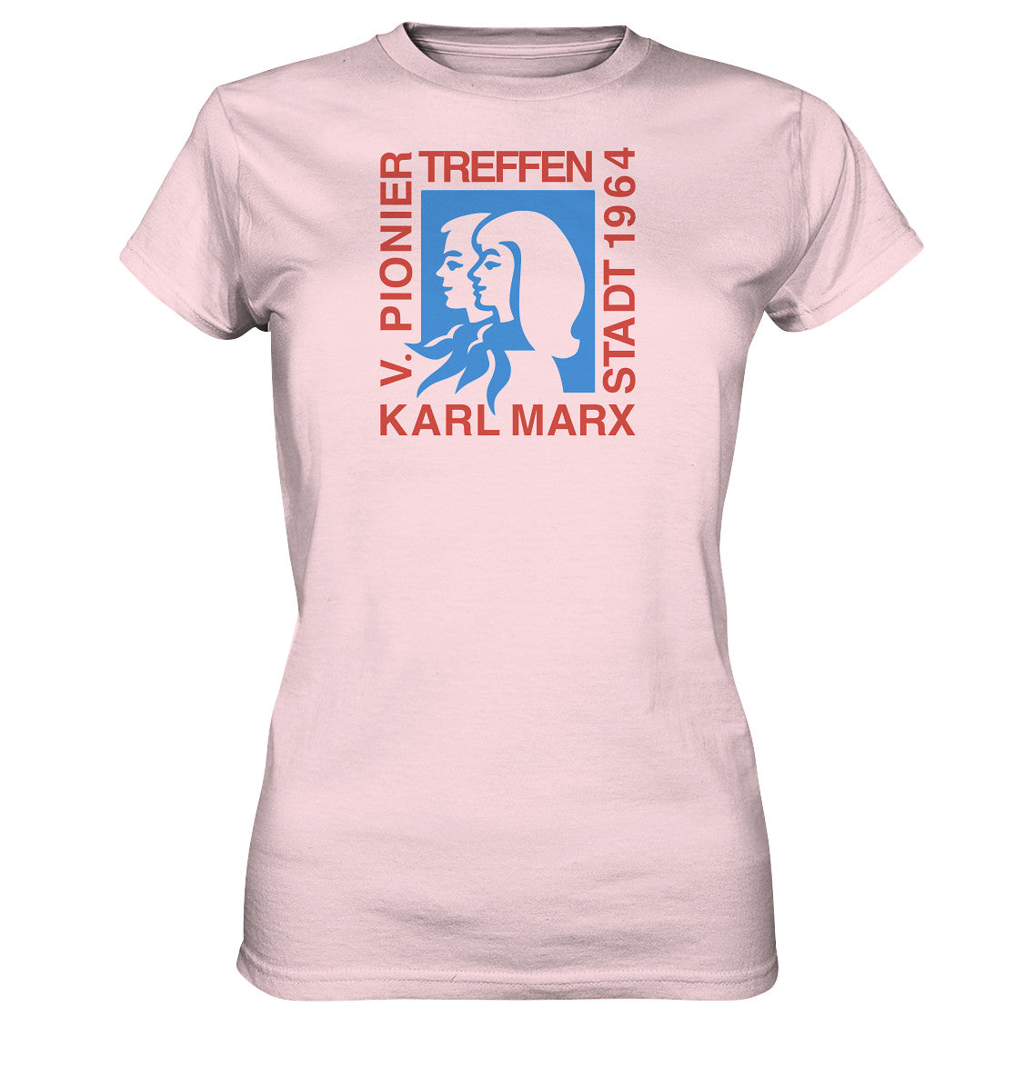 DDR Ostalgie Shirt Mädels • 5. PIONIERTREFFEN KARL-MARX-STADT