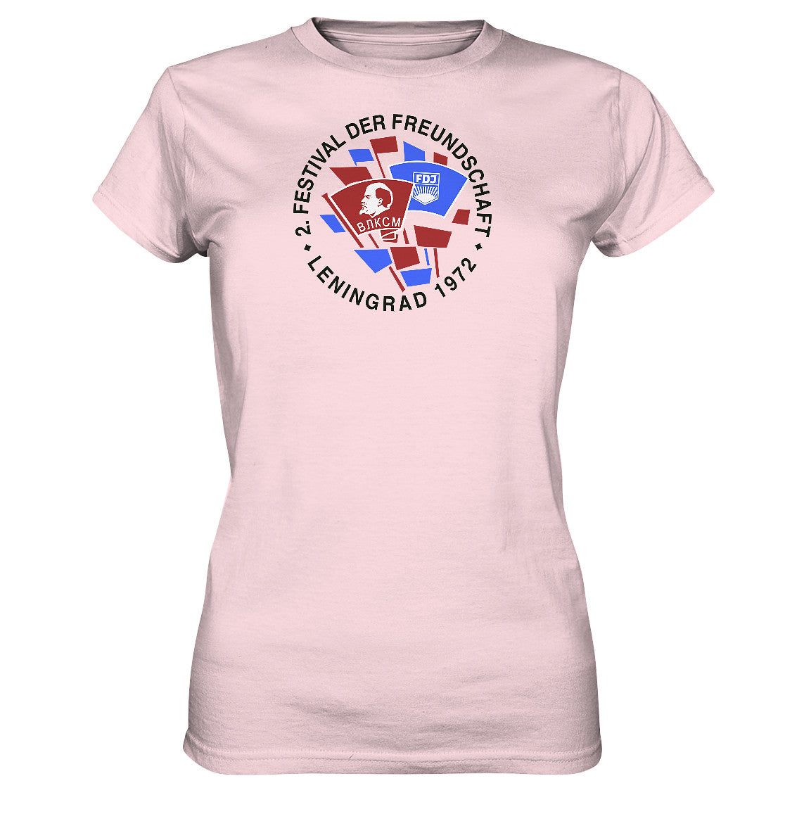 DDR Ostalgie Shirt Mädels • 2. FESTIVAL DER FREUNDSCHAFT - LENINGRAD