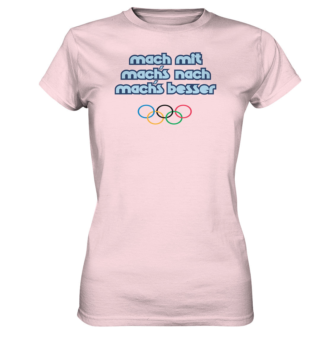 DDR Ostalgie Shirt Mädels • MACHMIT MACHSNACH MACHSBESSER