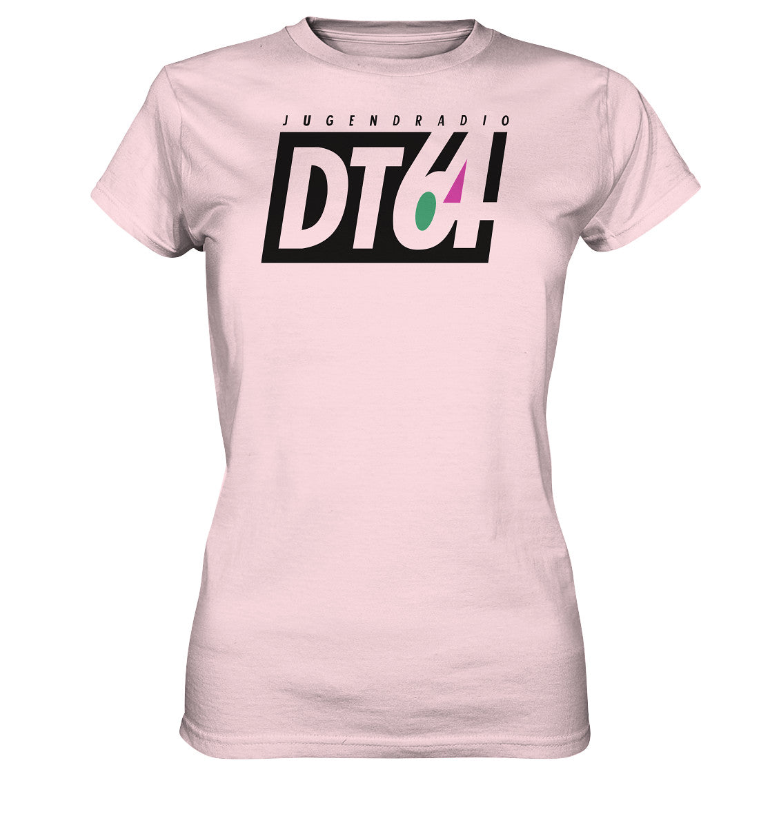 DDR Ostalgie Shirt Mädels • DT64 JUGENDRADIO - hell