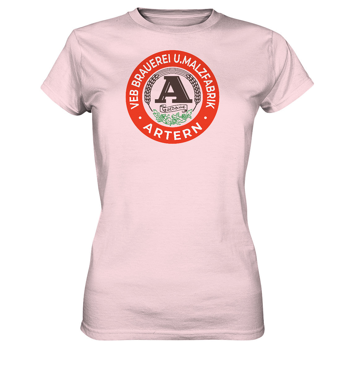 DDR Ostalgie Shirt Mädels • VEB BRAUEREI ARTERN GOLDAUE