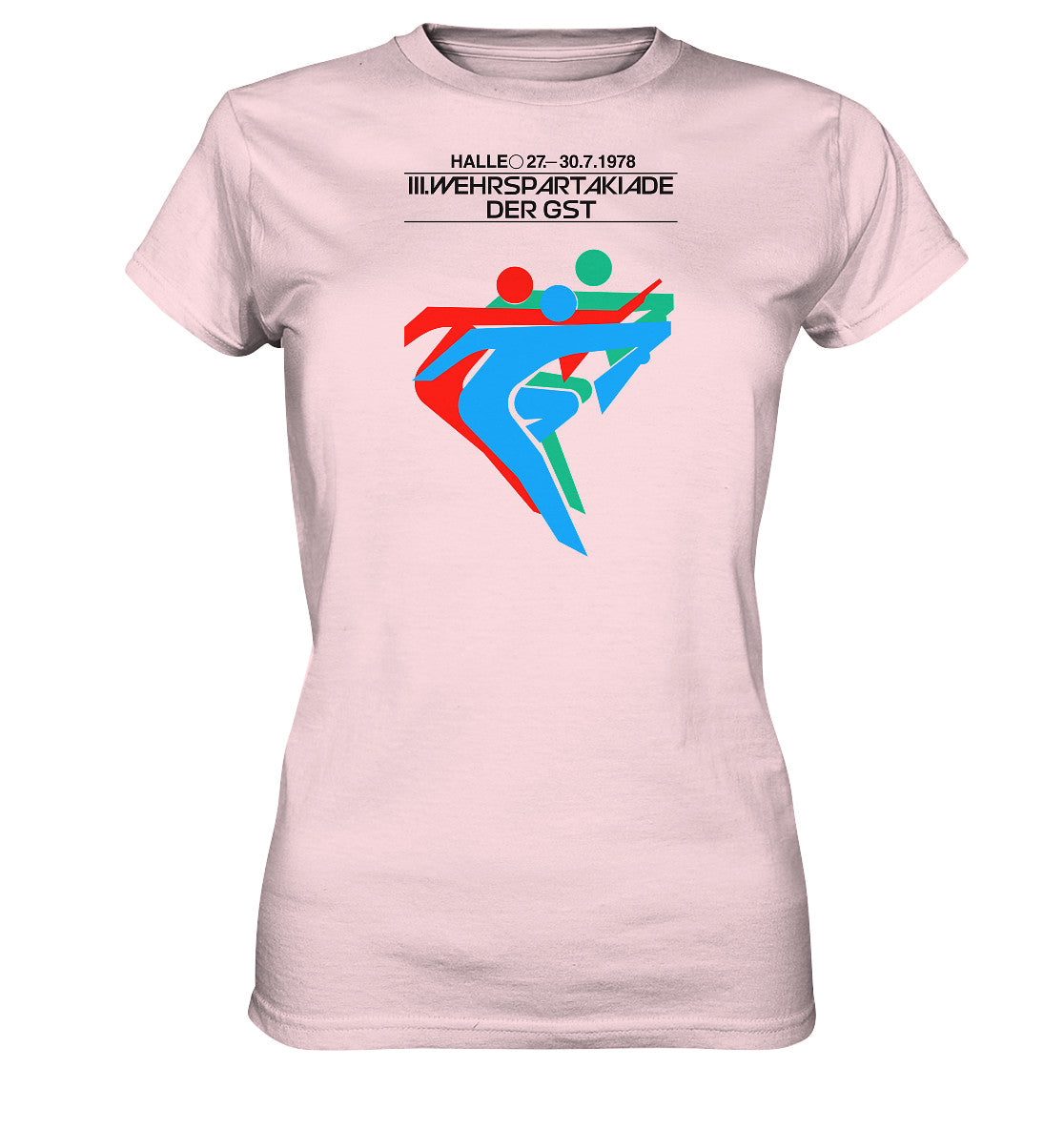 DDR Ostalgie Shirt Mädels • GST WEHRSPARTAKIADE 1978