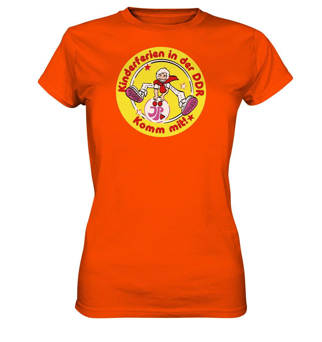 DDR Ostalgie Shirt Mädels • JP - KINDERFERIEN IN DER DDR