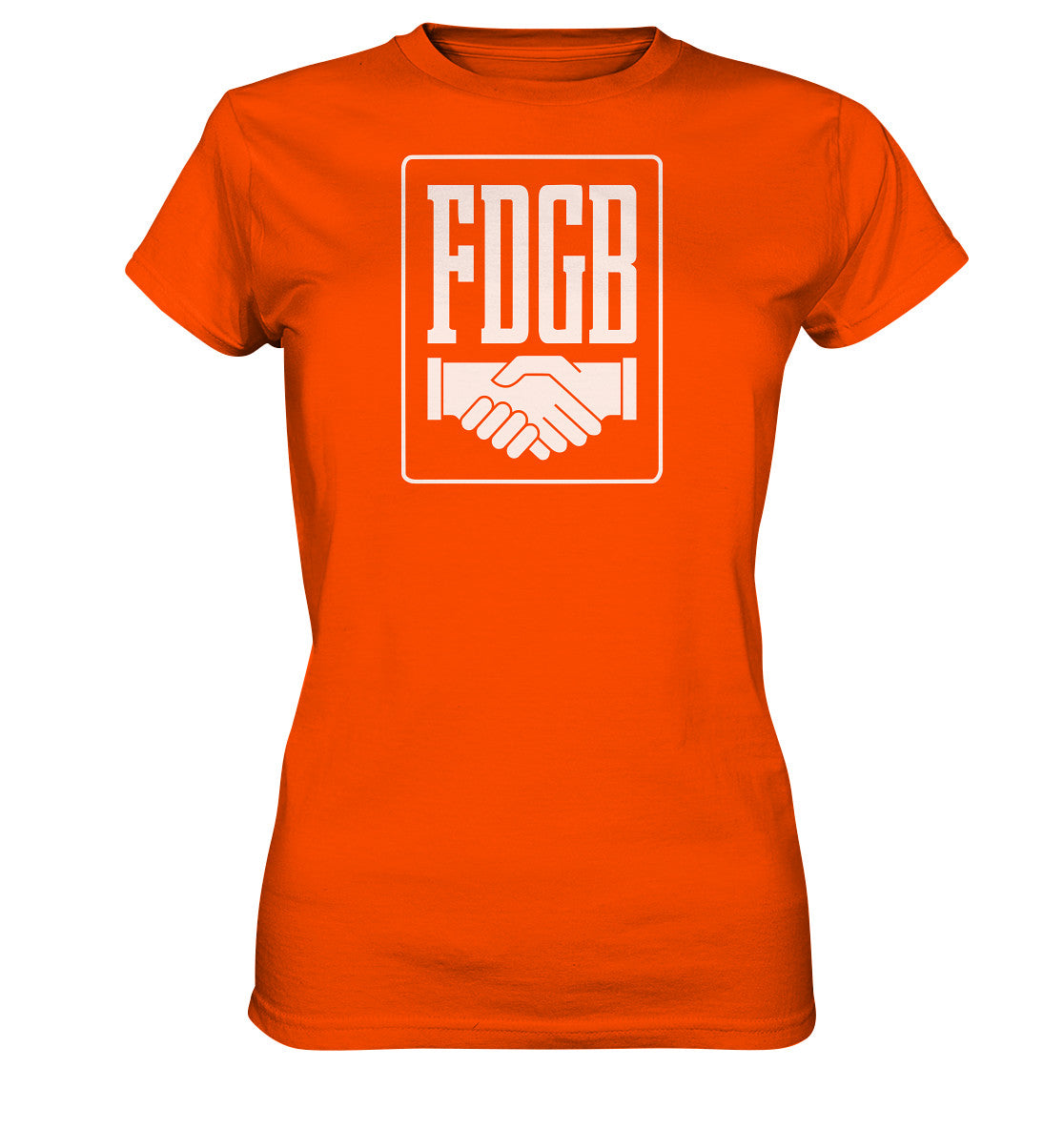 DDR Ostalgie Shirt Mädels • FDGB - hell