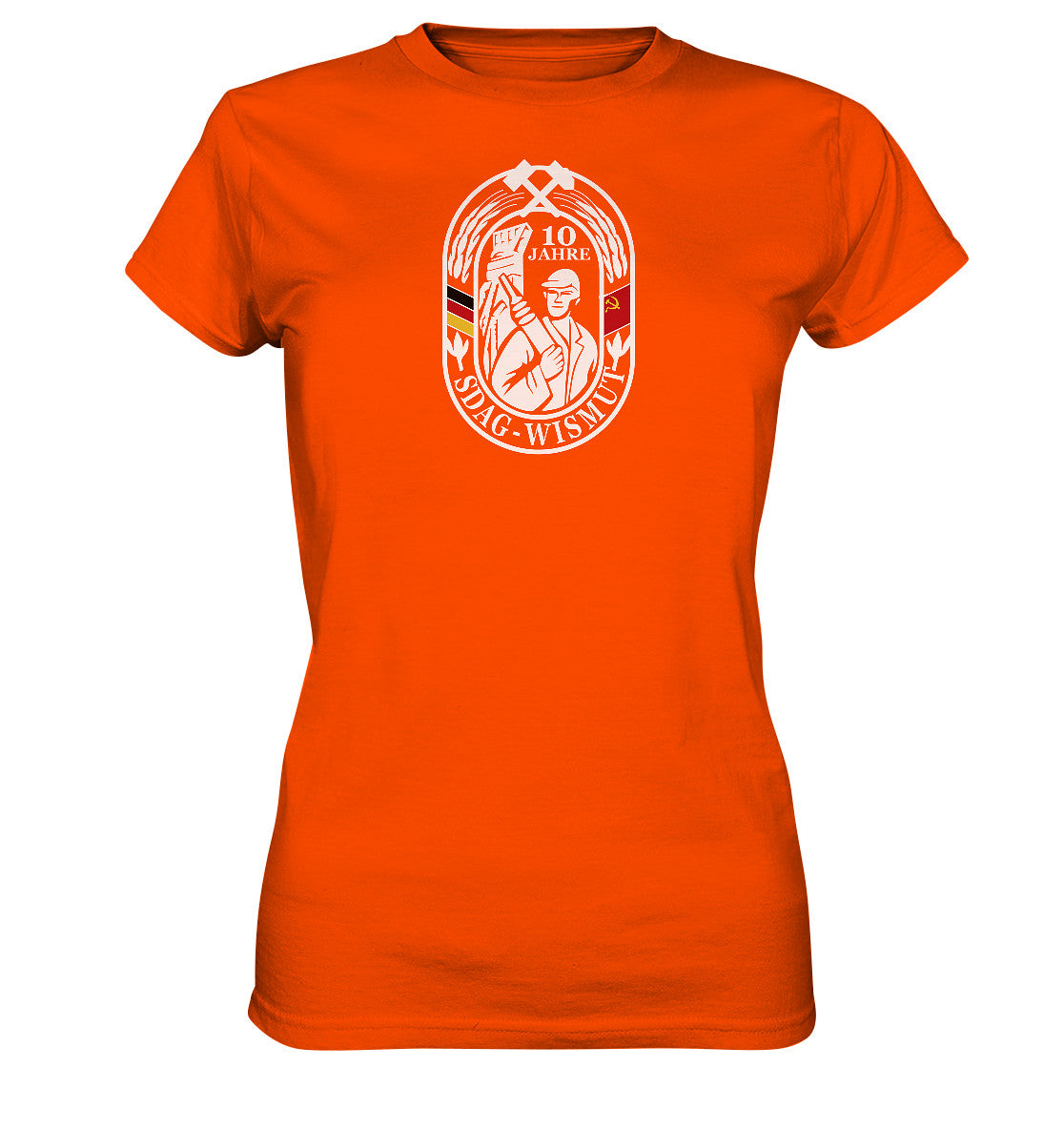 DDR Ostalgie Shirt Mädels • 10 JAHRE SDAG WISMUT