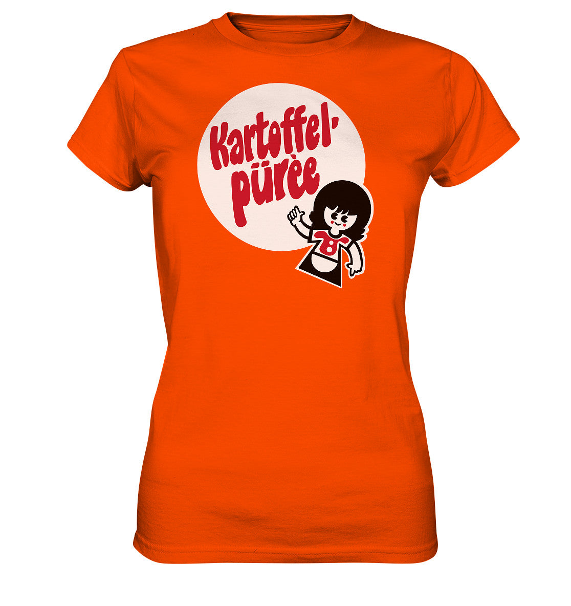 PREMIUM SHIRT MÄDELS • KARTOFFELPÜREE - VEB KARTOFFELVEREDLUNGSWERK HAGENOW