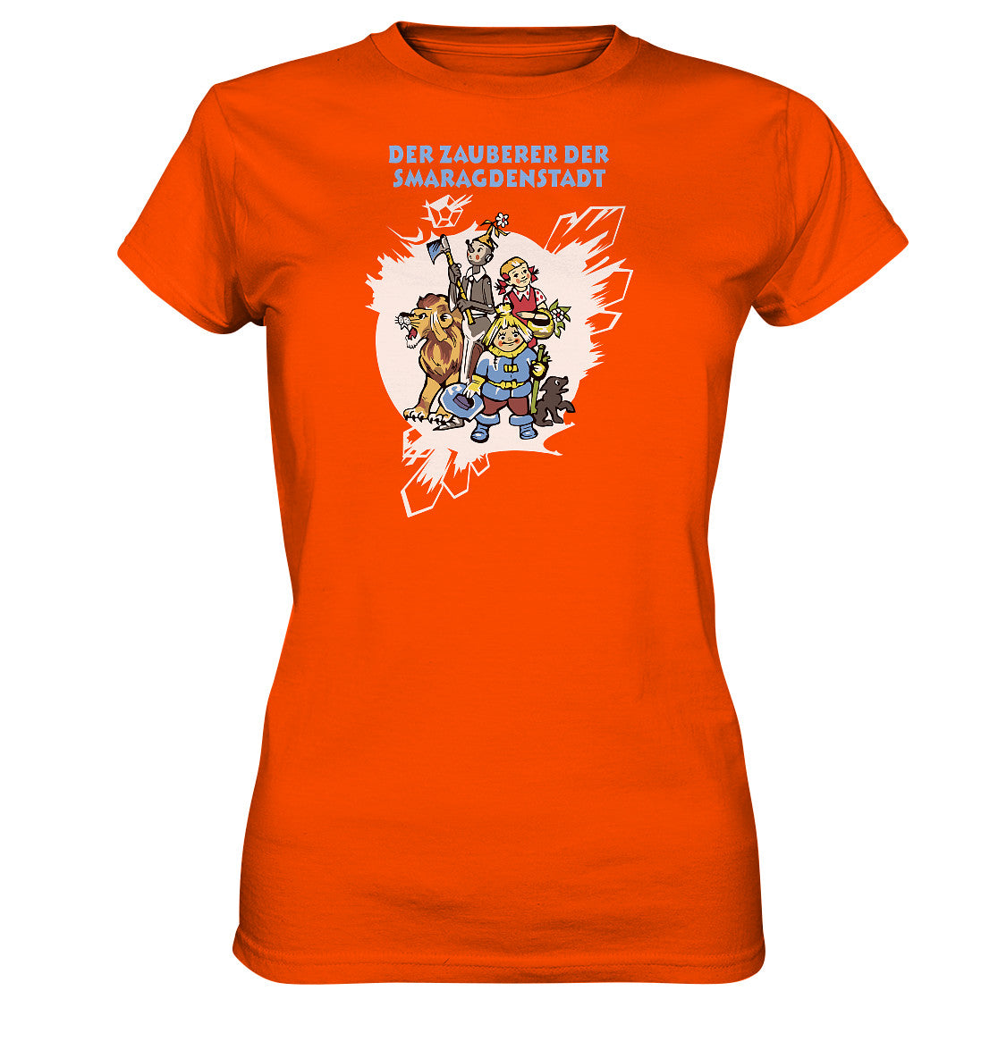 DDR Ostalgie Shirt Mädels • WOLKOW - DER ZAUBERER DER SMARAGDENSTADT