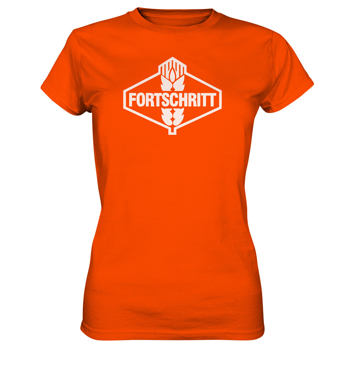 DDR Ostalgie Shirt Mädels • FORTSCHRITT - hell