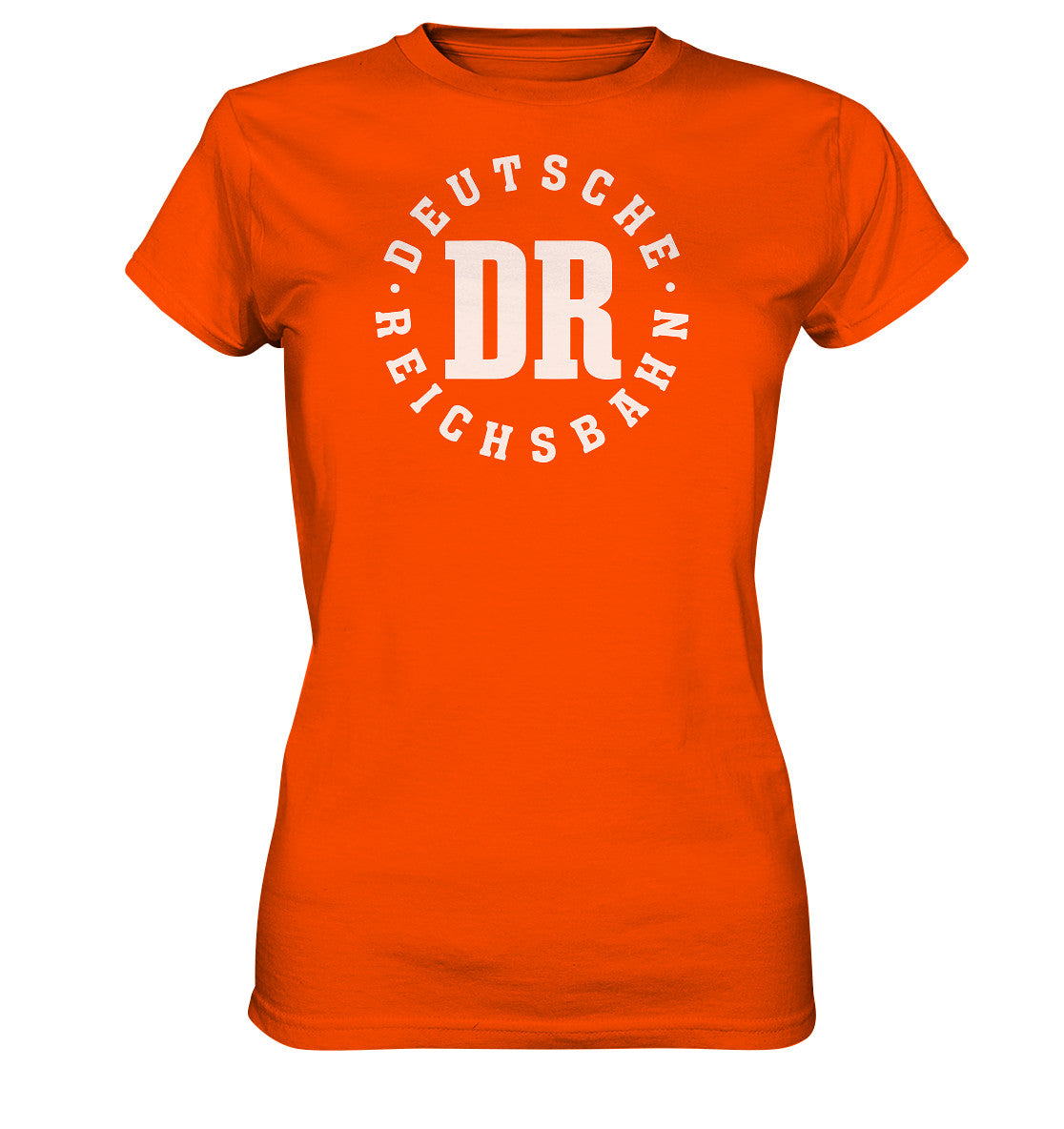 DDR Ostalgie Shirt Mädels • DR - DEUTSCHE REICHSBAHN - dunkel