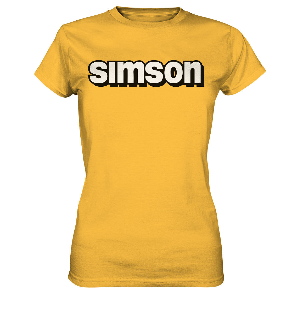 DDR Ostalgie Shirt Mädels • SIMSON - SCHRIFTZUG