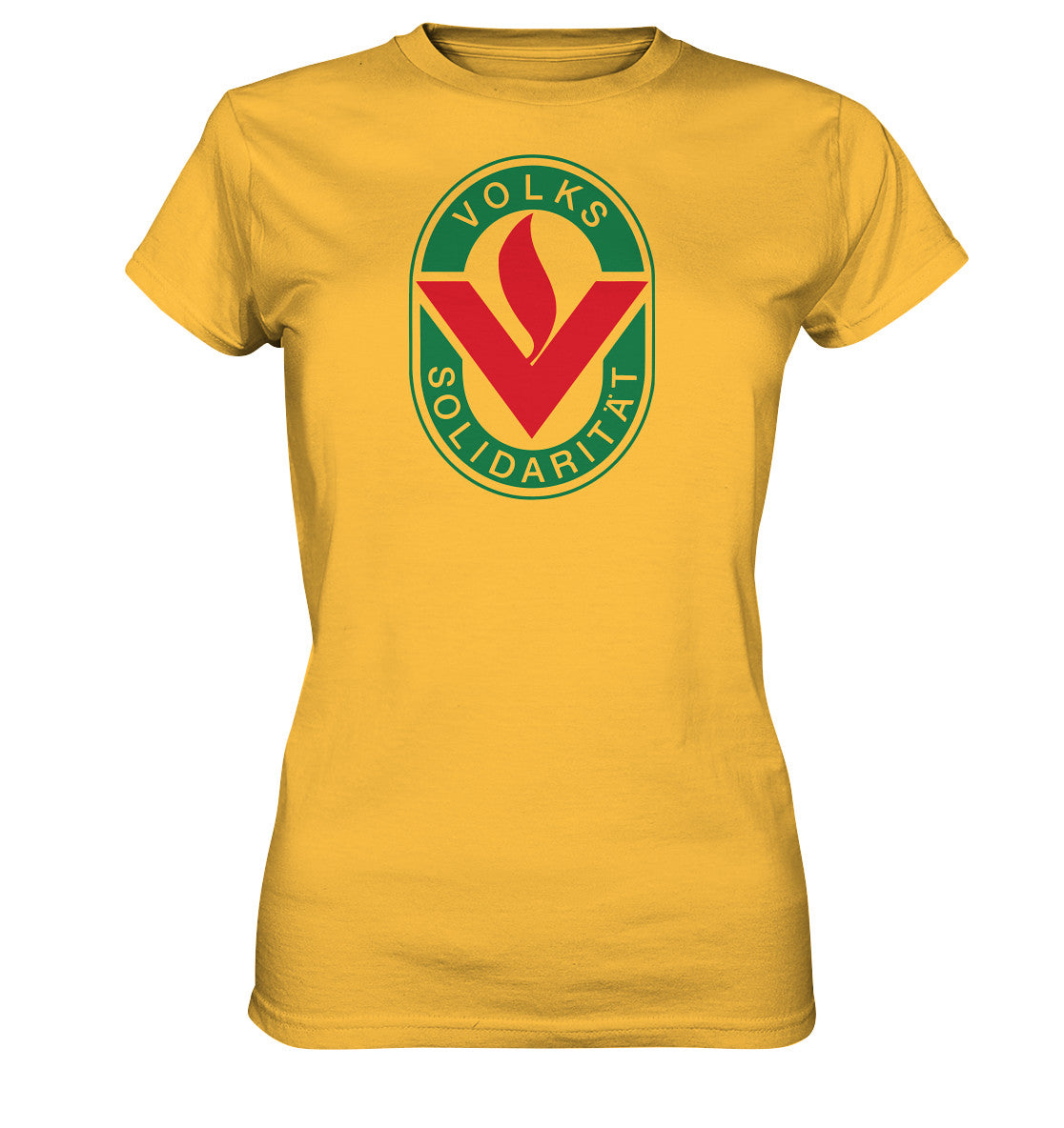 DDR Ostalgie Shirt Mädels • VOLKSSOLIDARITÄT