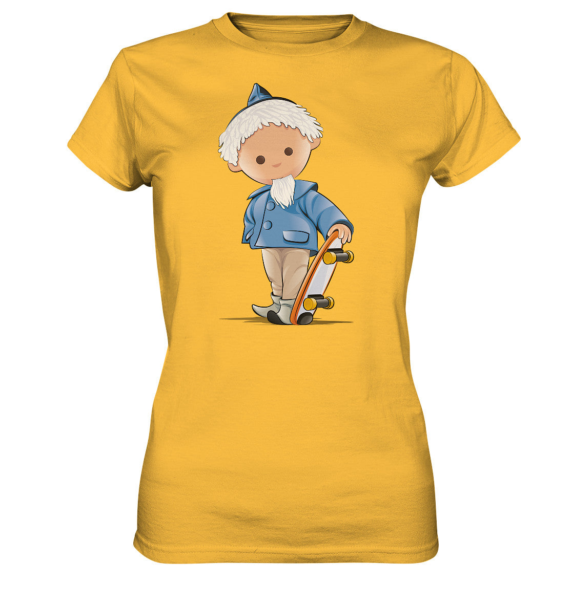 DDR Ostalgie Shirt Mädels • UNSER SANDMÄNNCHEN - ROLLBRETT-SKATER