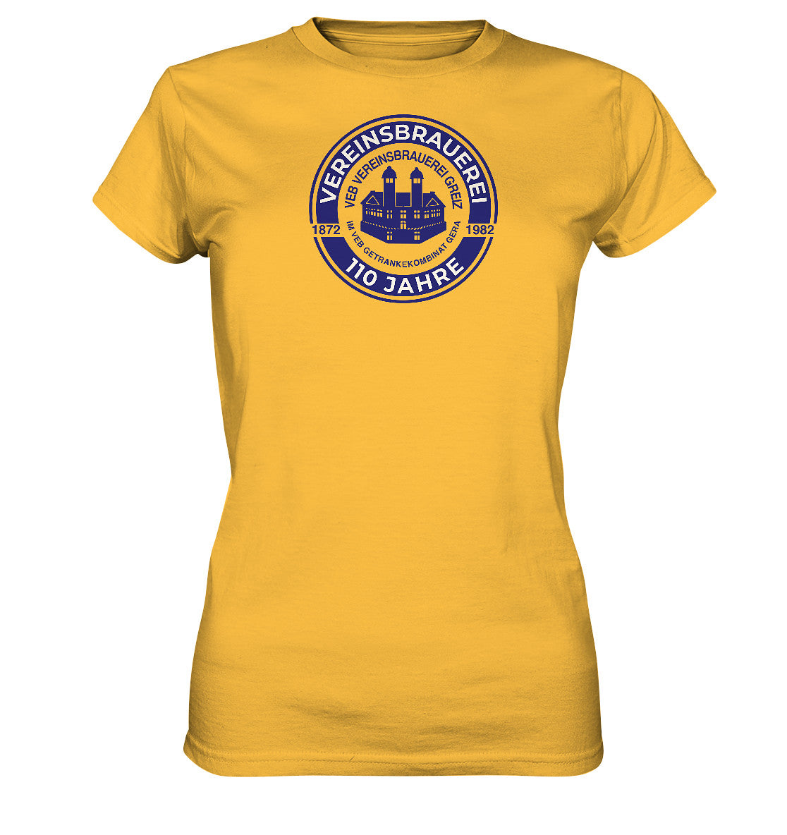DDR Ostalgie Shirt Mädels • VEB VEREINSBRAUEREI GREIZ - GETRÄNKEKOMBINAT GERA