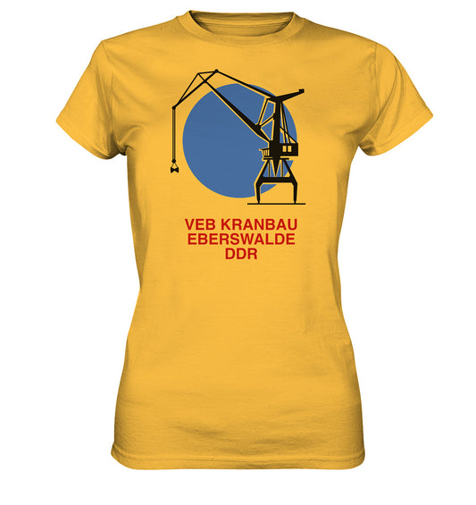 DDR Ostalgie Shirt Mädels • VEB KRANBAU EBERSWALDE