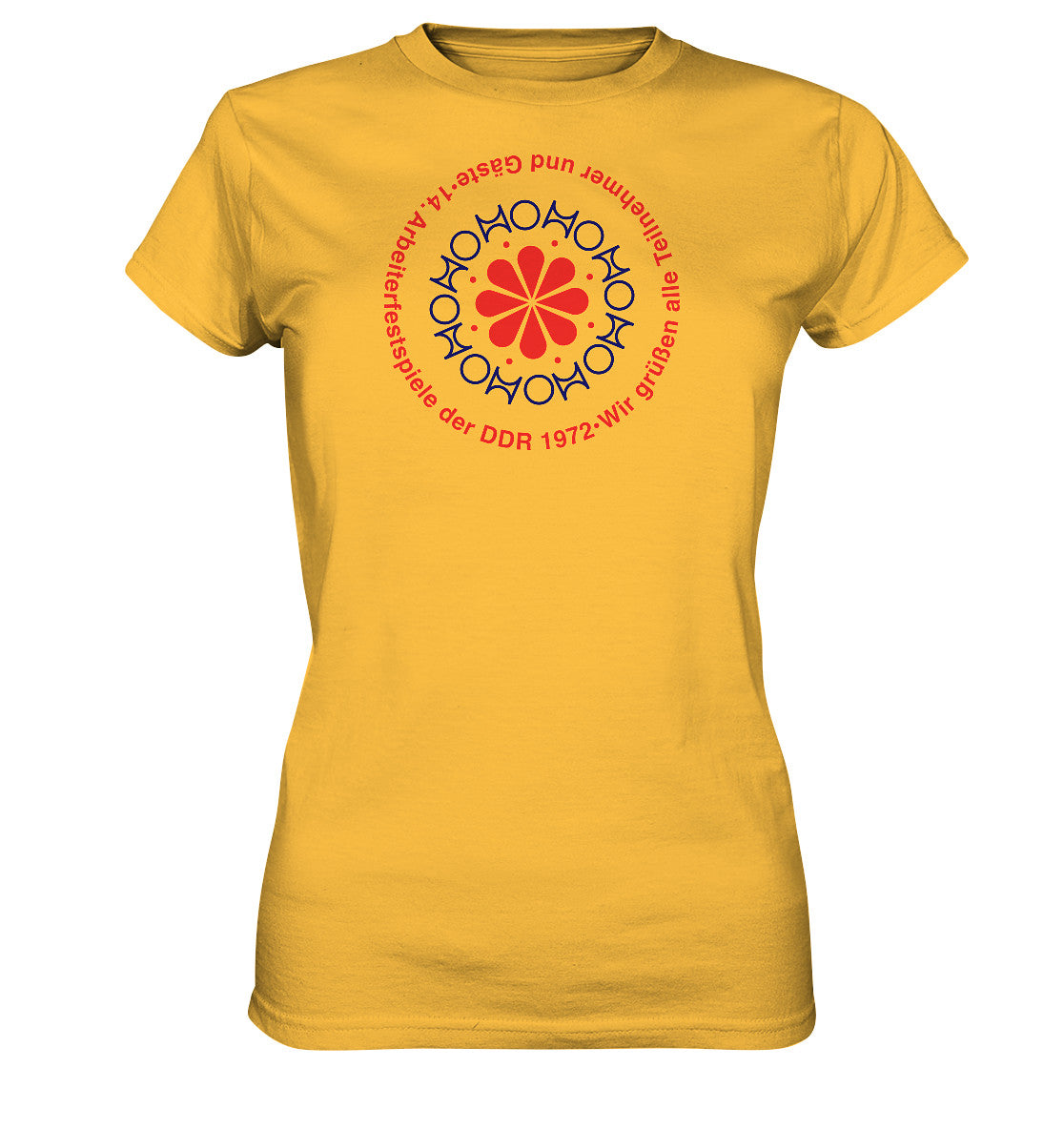 DDR Ostalgie Shirt Mädels • 14. ARBEITERFESTSPIELE DER DDR 1972