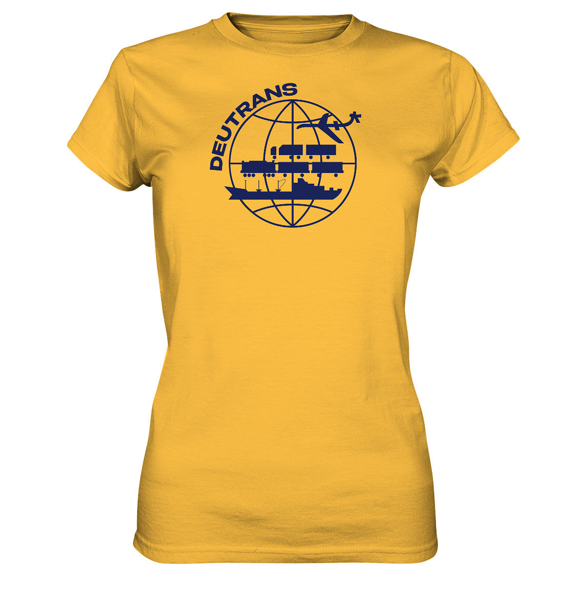 DDR Ostalgie Shirt Mädels • DEUTRANS - DEUTSCH-RUSSISCHE TRANSPORT-AKTIENGESELLSCHAFT