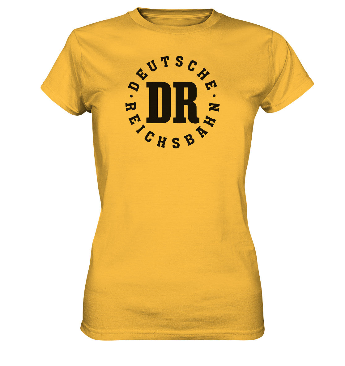 DDR Ostalgie Shirt Mädels •  DR DEUTSCHE REICHSBAHN - hell