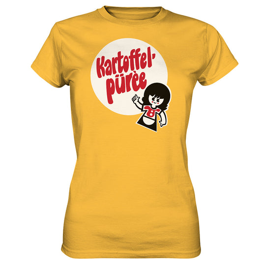 DDR Ostalgie Shirt Mädels • KARTOFFELPÜREE - VEB KARTOFFELVEREDLUNGSWERK HAGENOW