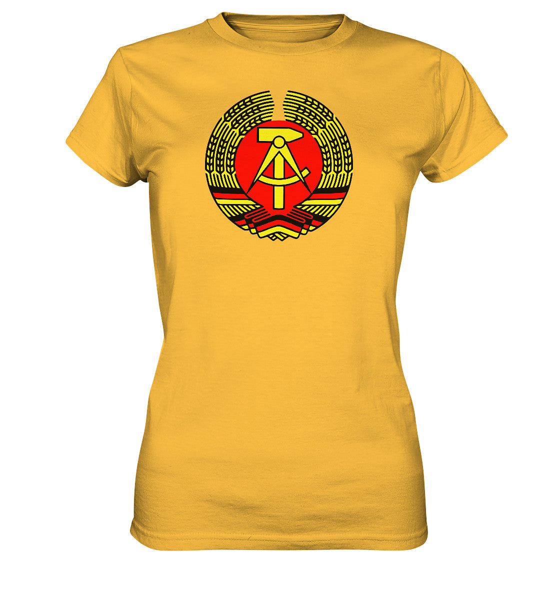 DDR Ostalgie Shirt Mädels • DDR EMBLEM