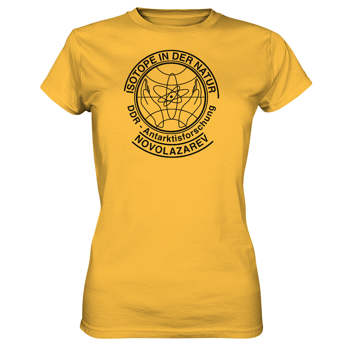 DDR Ostalgie Shirt Mädels • ISOTOPE IN DER NATUR, DDR-ANTARKTISFORSCHUNG