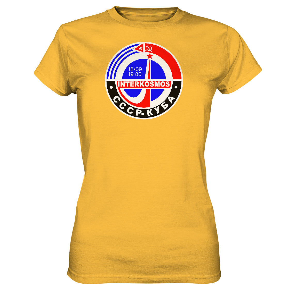 DDR Ostalgie Shirt Mädels • INTERKOSMOS - CCCP & KUBA