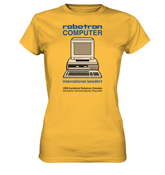 DDR Ostalgie Shirt Mädels • ROBOTRON COMPUTER DRESDEN