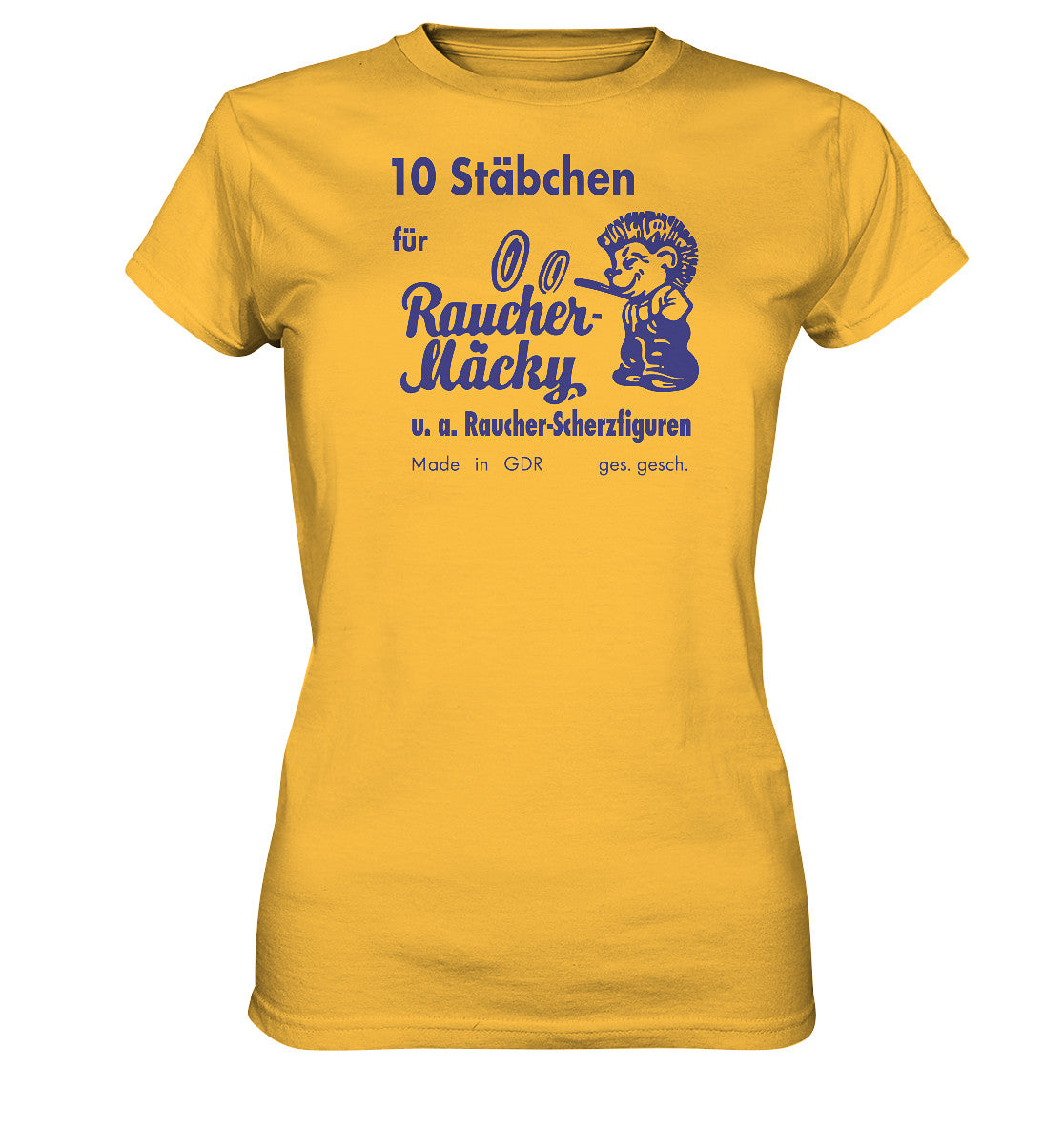 DDR Ostalgie Shirt Mädels • RÄUCHER MÄCKY STÄBCHEN