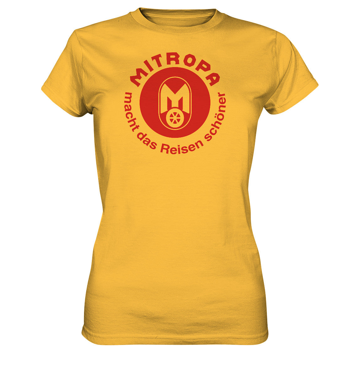 DDR Ostalgie Shirt Mädels • MITROPA MACHT DAS REISEN SCHÖNER - dunkel