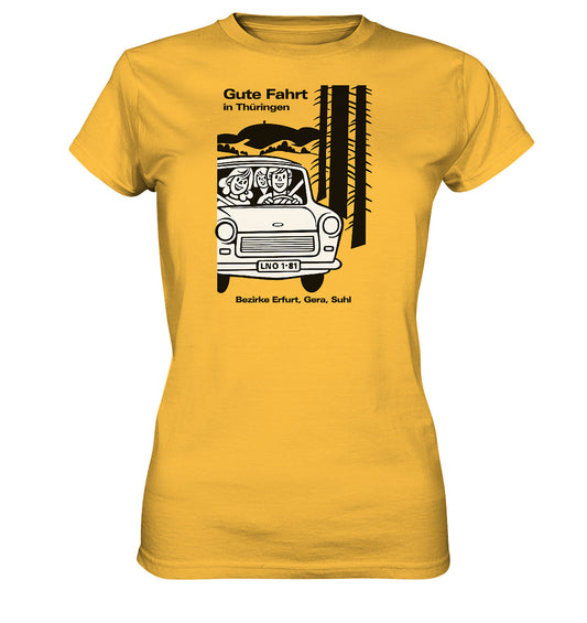 DDR Ostalgie Shirt Mädels • GUTE FAHRT IN THÜRINGEN