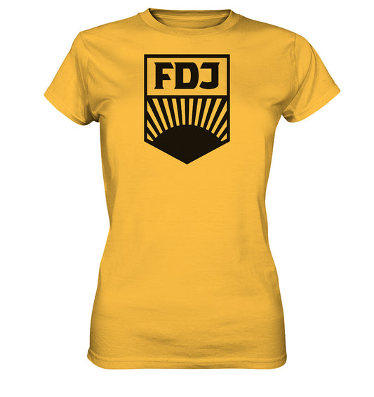 DDR Ostalgie Shirt Mädels • FDJ FREIE DEUTSCHE JUGEND