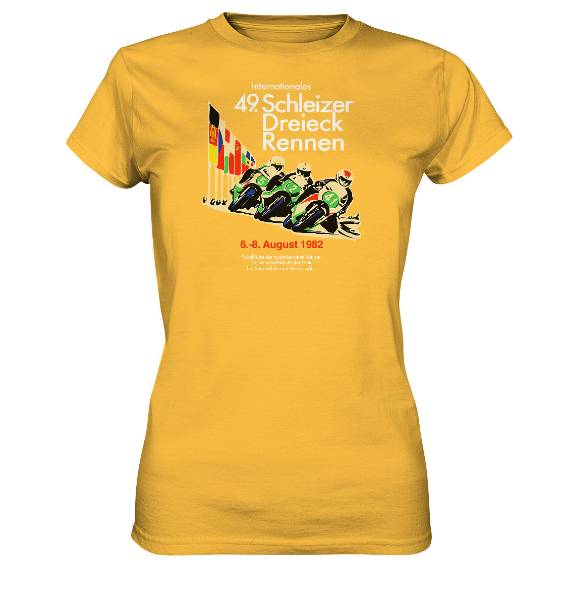 DDR Ostalgie Shirt Mädels • SCHLEIZER DREIECK-RENNEN DDR 1982