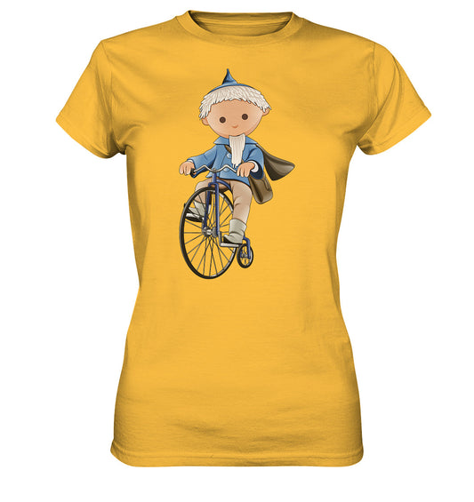 DDR Ostalgie Shirt Mädels • UNSER SANDMÄNNCHEN - AUF DEM HOCHRAD - BLAU (PU-97, 1969)