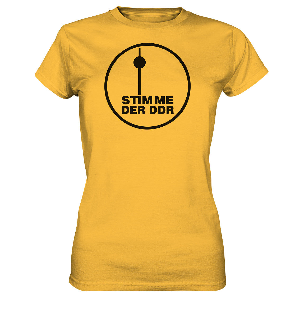 DDR Ostalgie Shirt Mädels • STIMME DER DDR dunkel
