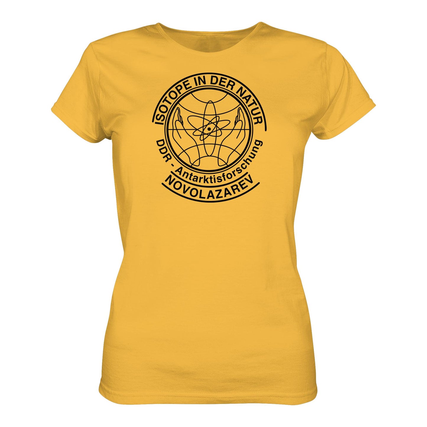 DDR Ostalgie Shirt Mädels • ISOTOPE IN DER NATUR, DDR-ANTARKTISFORSCHUNG