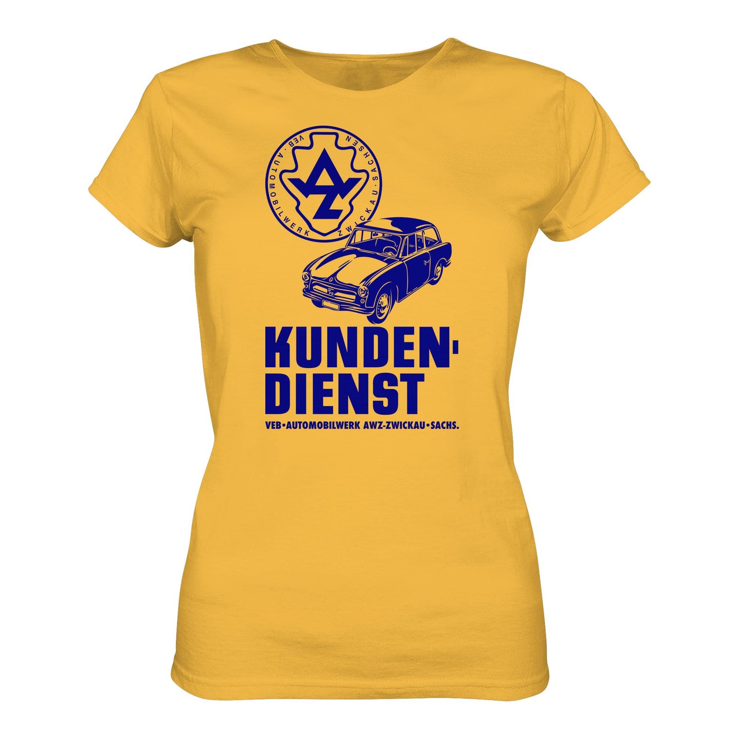 DDR Ostalgie Shirt Mädels • P70 KUNDENDIENST VEB AWZ ZWICKAU