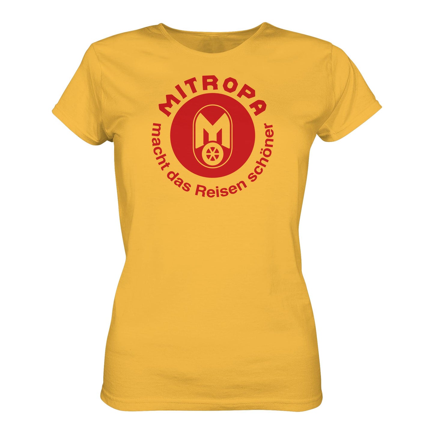 DDR Ostalgie Shirt Mädels • MITROPA MACHT DAS REISEN SCHÖNER - dunkel