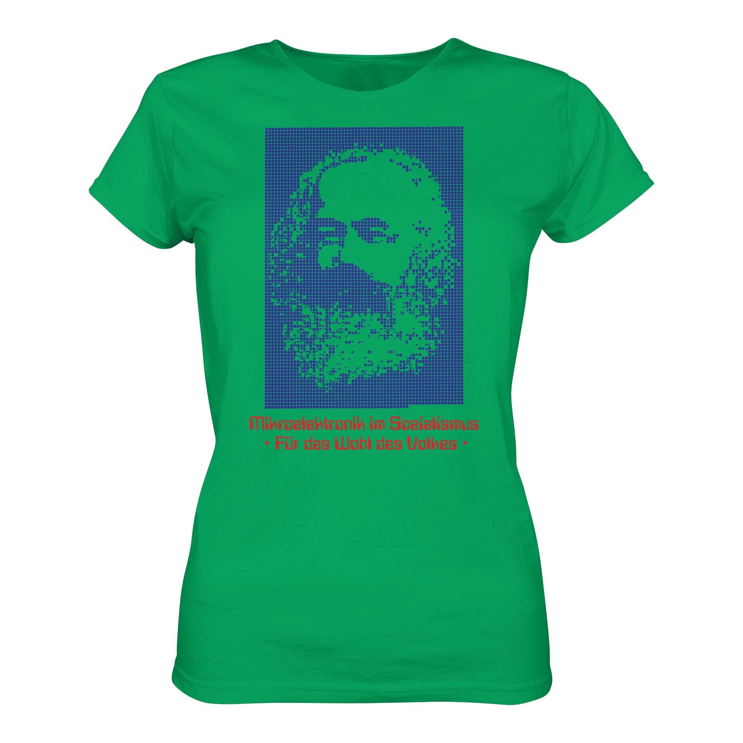 DDR Ostalgie Shirt Mädels • DDR MIKROELEKTRONIK FÜR DAS WOHL DES VOLKES (ORIGINAL POSTER)