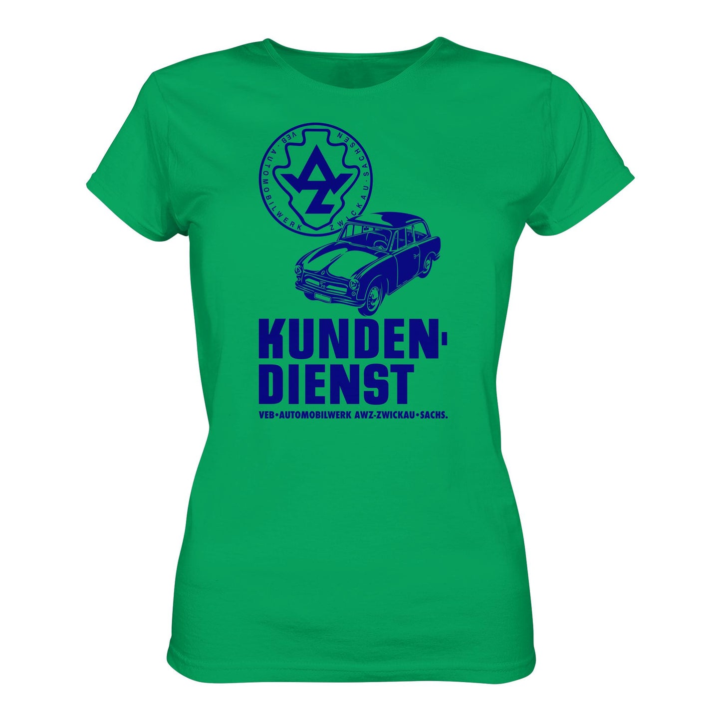 DDR Ostalgie Shirt Mädels • P70 KUNDENDIENST VEB AWZ ZWICKAU