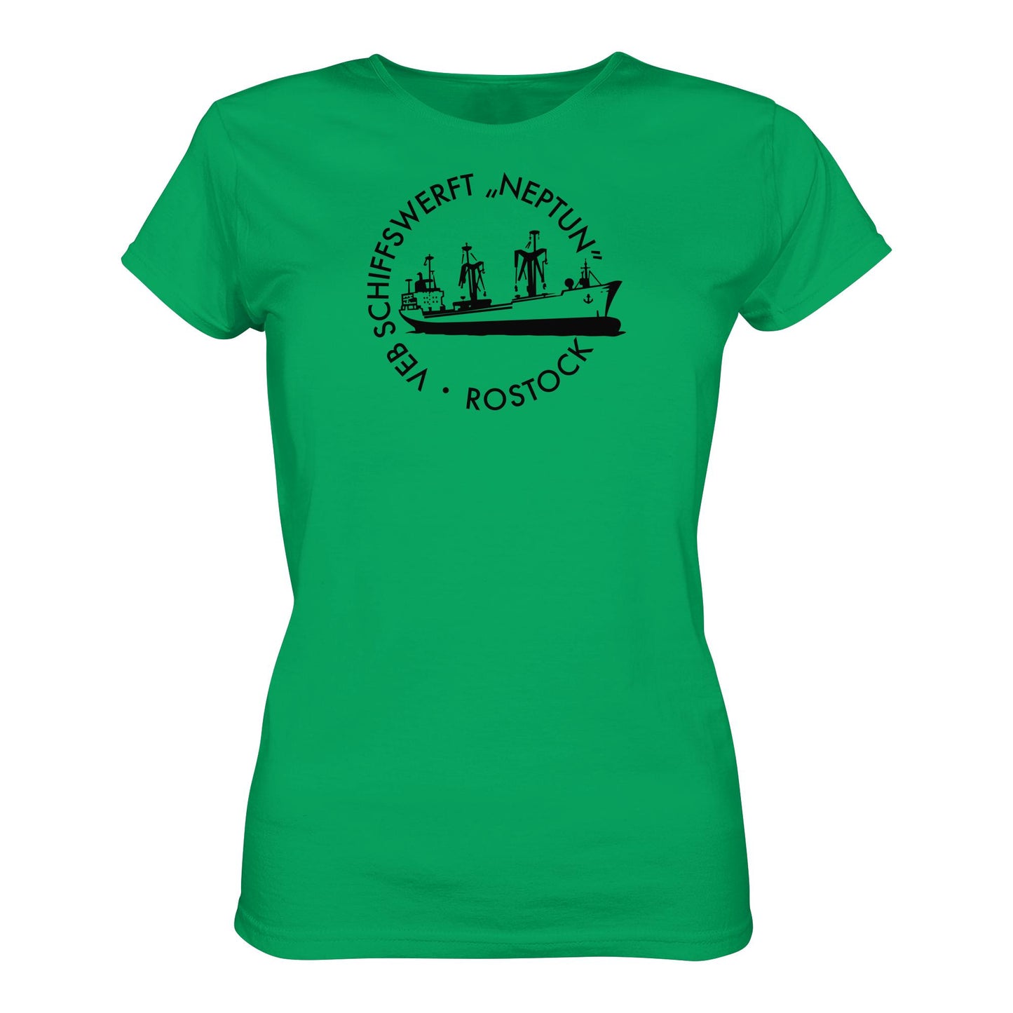 DDR Ostalgie Shirt Mädels • VEB SCHIFFSWERFT NEPTUN ROSTOCK