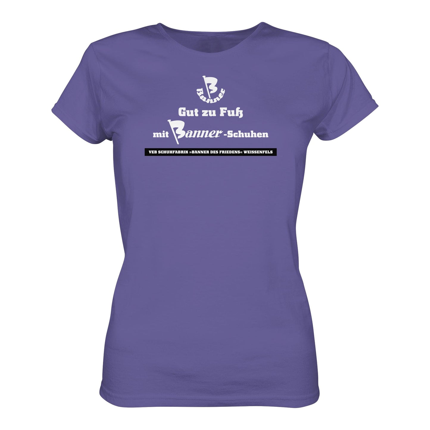 DDR Ostalgie Shirt Mädels • BANNER-SCHUHE - GUT ZU FUSS