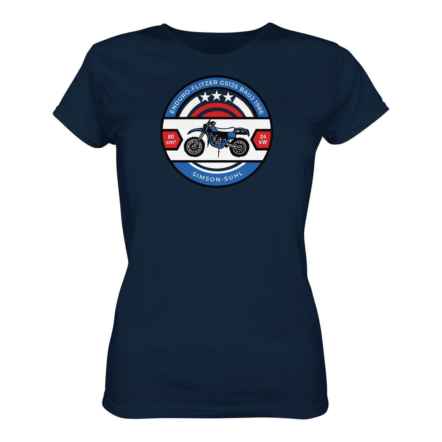 PREMIUM SHIRT MÄDELS • SIMSON ENDURO GS125 - ORIGINAL BIERDECKEL