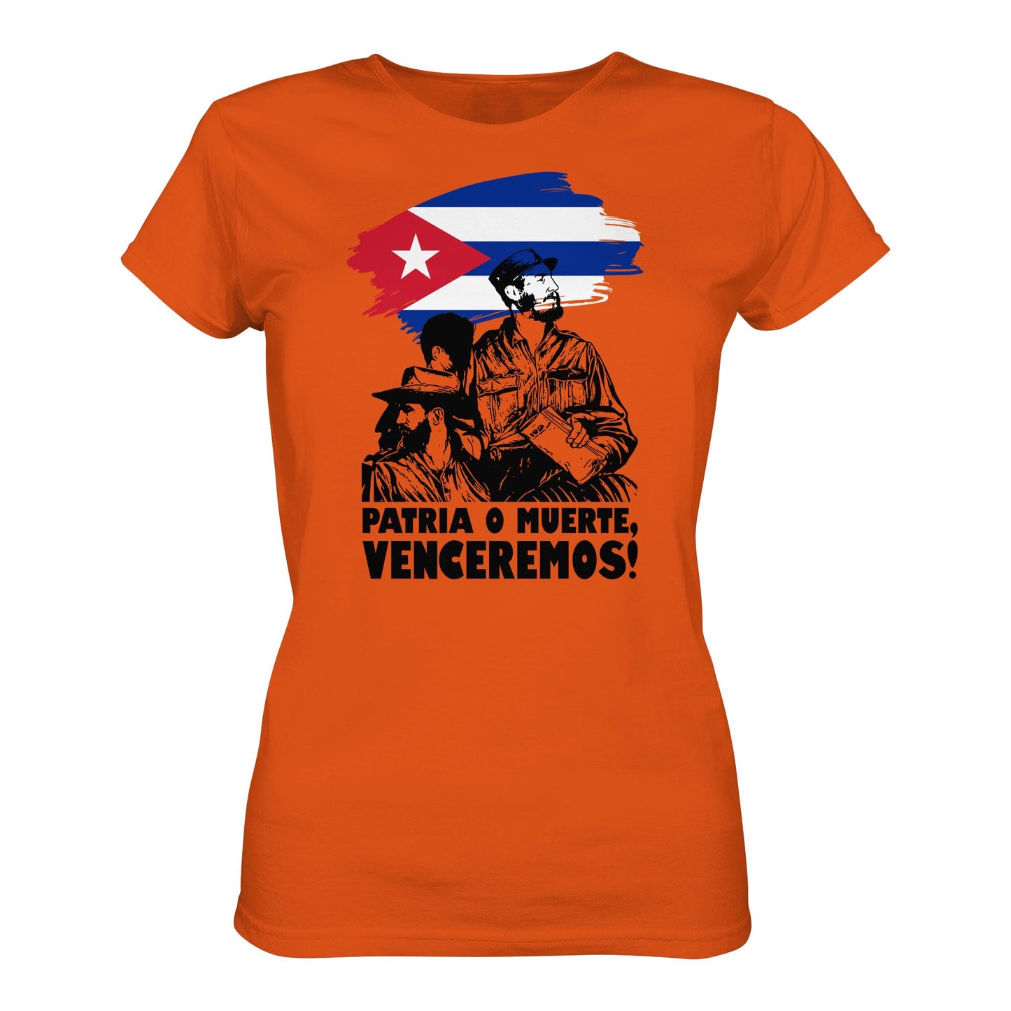 DDR Ostalgie Shirt Mädels • KUBA - PATRIA O MUERTE, VENCEREMOS! (ORIGINAL PLAKAT)