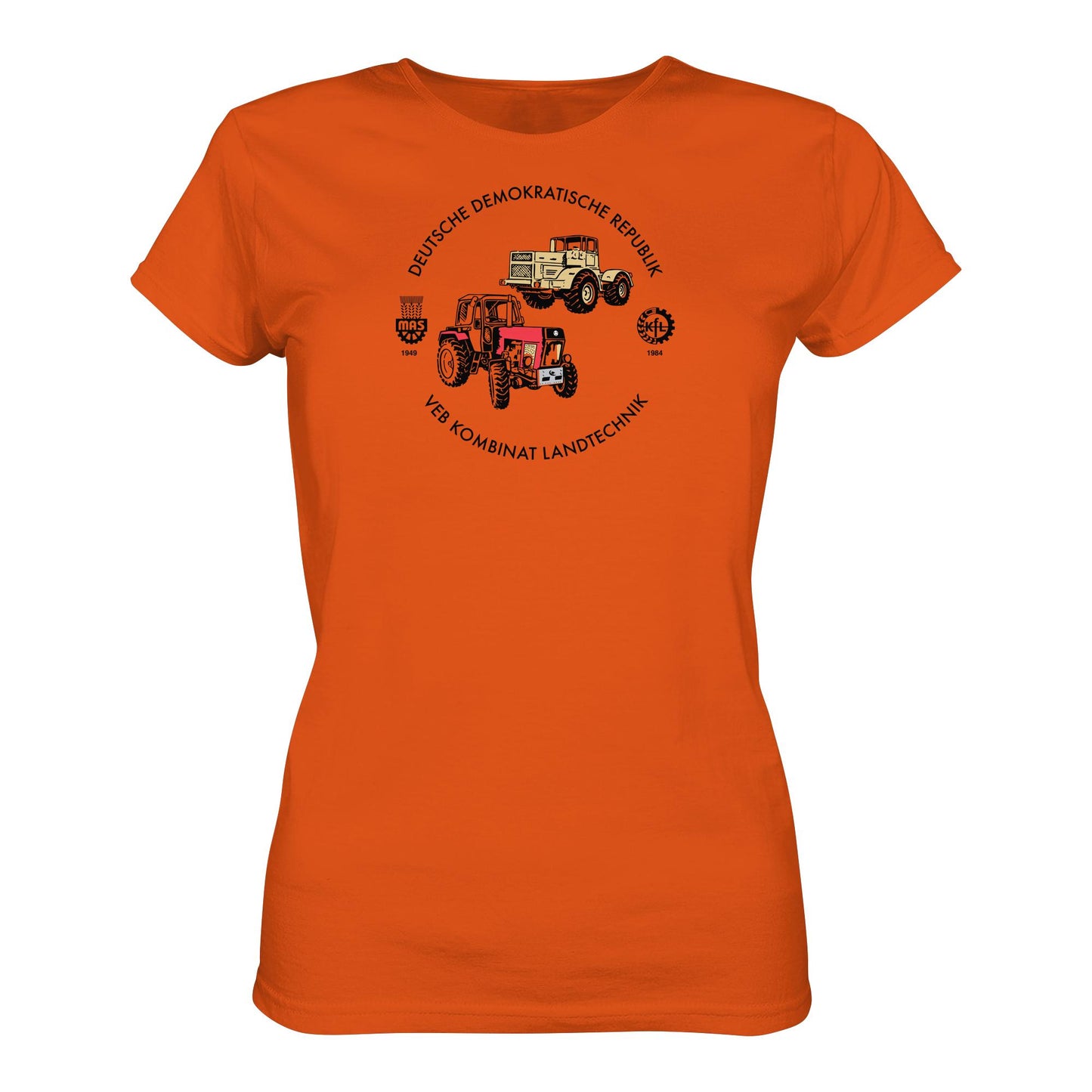 DDR Ostalgie Shirt Mädels • VEB KOMBINAT LANDTECHNIK (ORIGINAL GEDÄCHTNISTELLER)