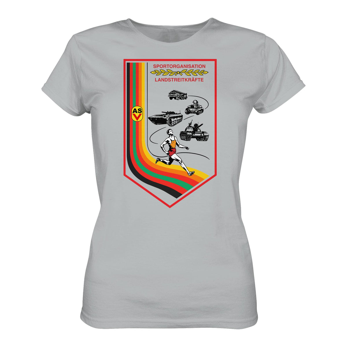 NVA ASV - SPORTORGANISATION LANDSTREITKRÄFTE | DDR Ostalgie Shirt Mädels