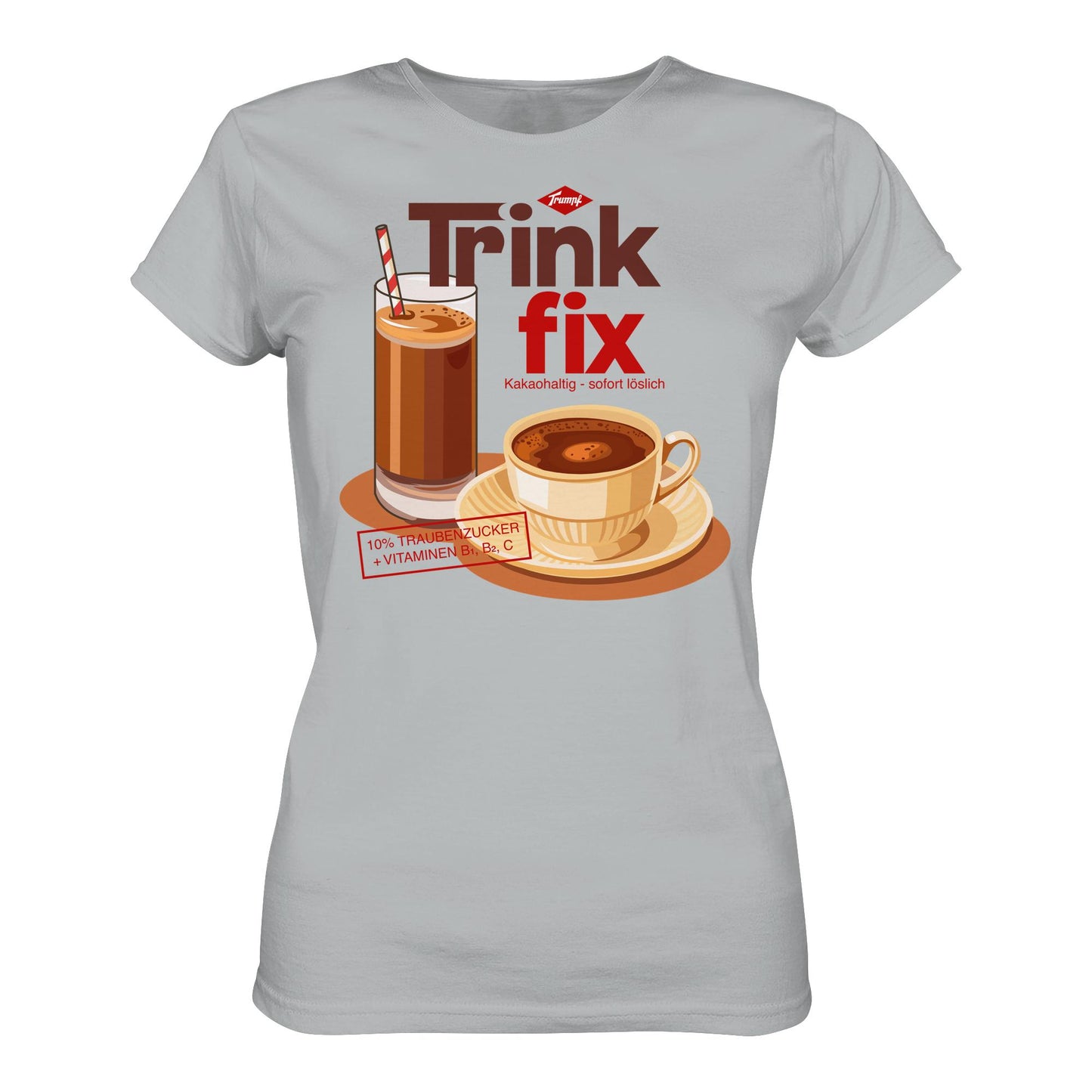 DDR Ostalgie Shirt Mädels • TRINK FIX - DOSEN-DESIGN