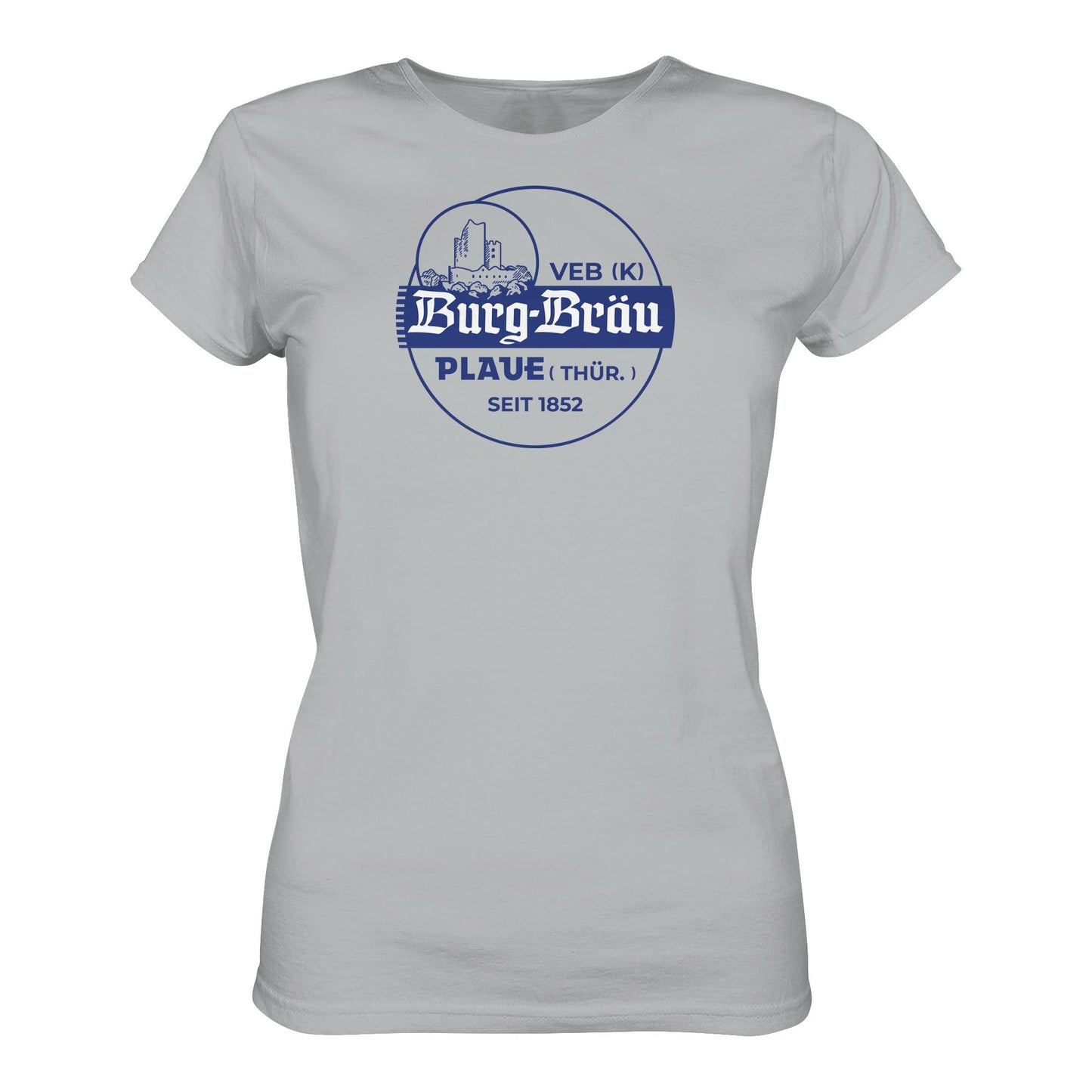 PREMIUM SHIRT MÄDELS • VEB BURG-BRÄU PLAUE BIERE